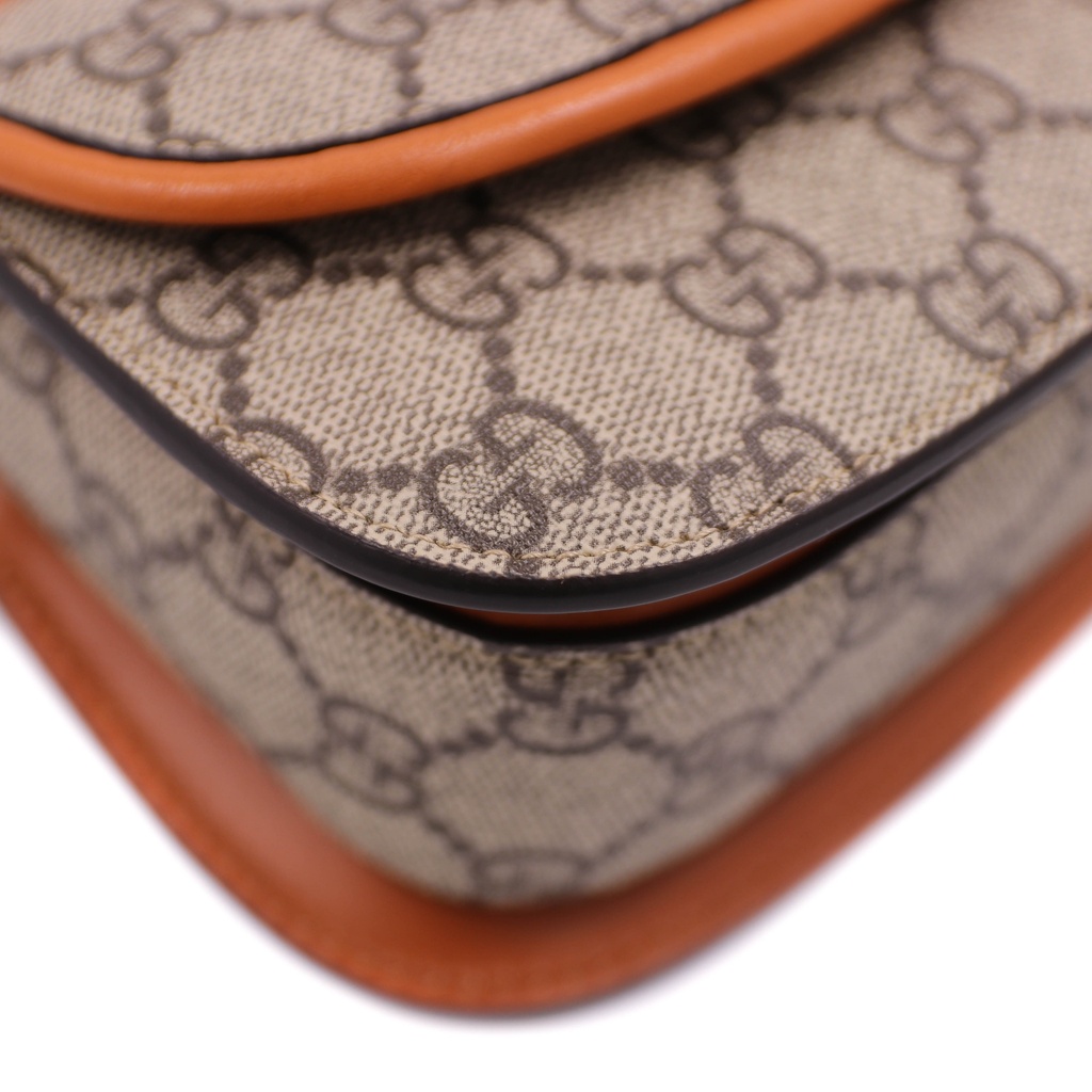 Gucci Bamboo 1947 Mini Belt Bag in GG Supreme Canvas 681137