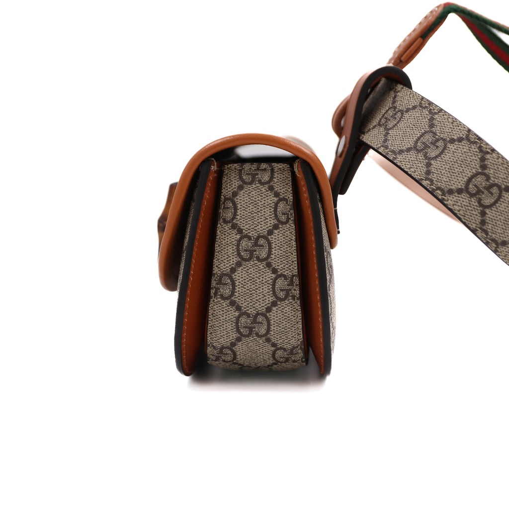 Gucci Bamboo 1947 Mini Belt Bag in GG Supreme Canvas 681137