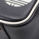 Gucci X ADIDAS Crystal Vintage Monogram Textured Dollar Calfskin Web Trefoil Logo Small Messenger Bag Black 702427