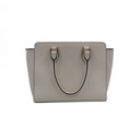 Prada Saffiano Soft Calfskin Small Zippered Tote White