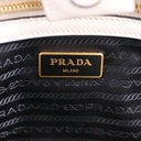 Prada Saffiano Soft Calfskin Small Zippered Tote White