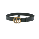 Gucci  Faded Calfskin Snake Double G 458949 In Size 90 36