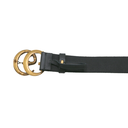 Gucci  Faded Calfskin Snake Double G 458949 In Size 90 36