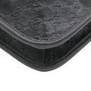 Gucci Horsebit Detailed Leather Trimmed Calf Hair Shoulder Bag