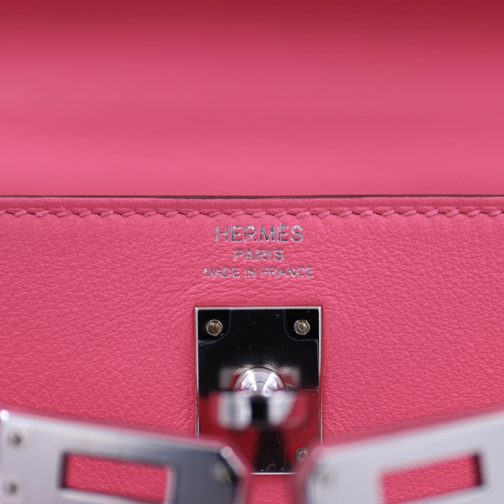 Hermes Kelly 25 Swift Leather Light Pink Year 2019