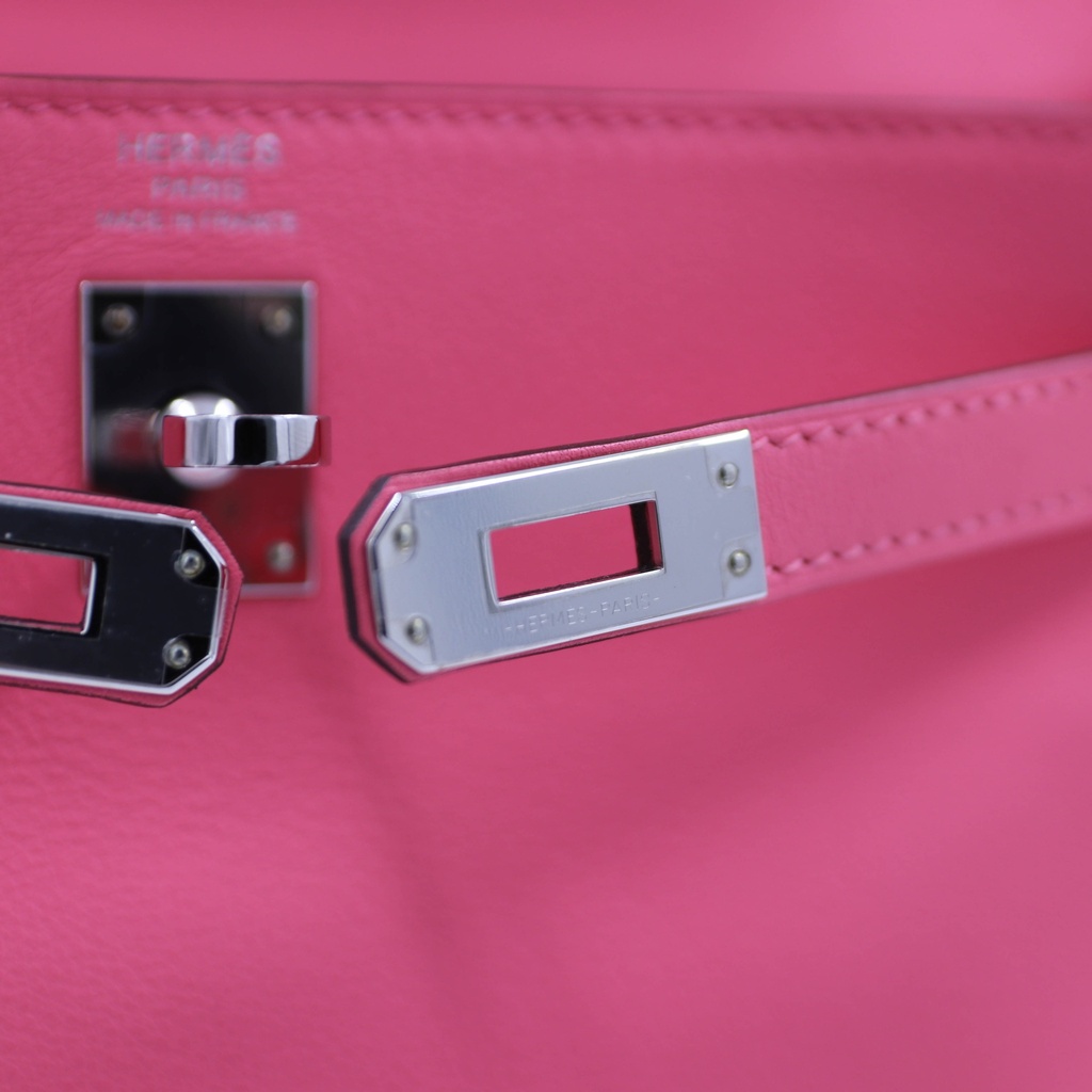 Hermes Kelly 25 Swift Leather Light Pink Year 2019
