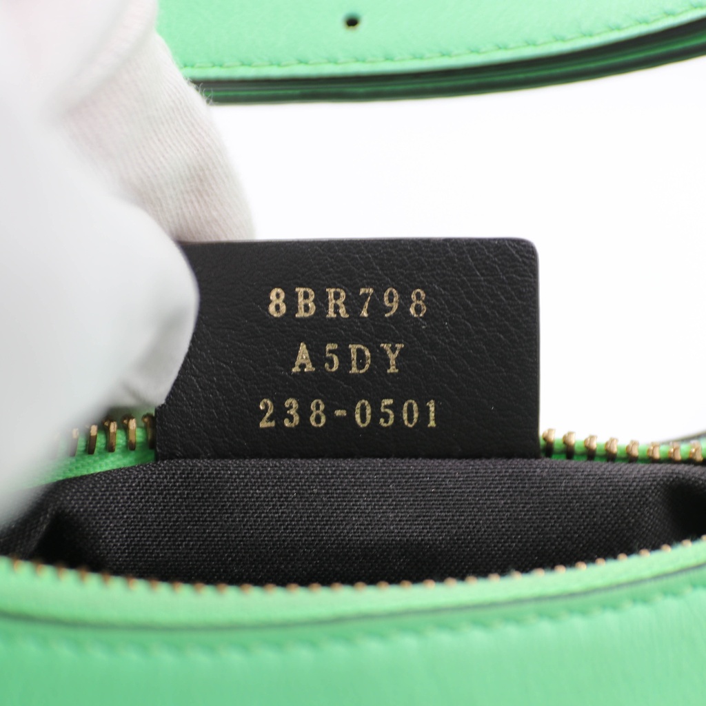Fendi Vitello Grace Matte Small Fendigraphy Hobo Bag Edamame