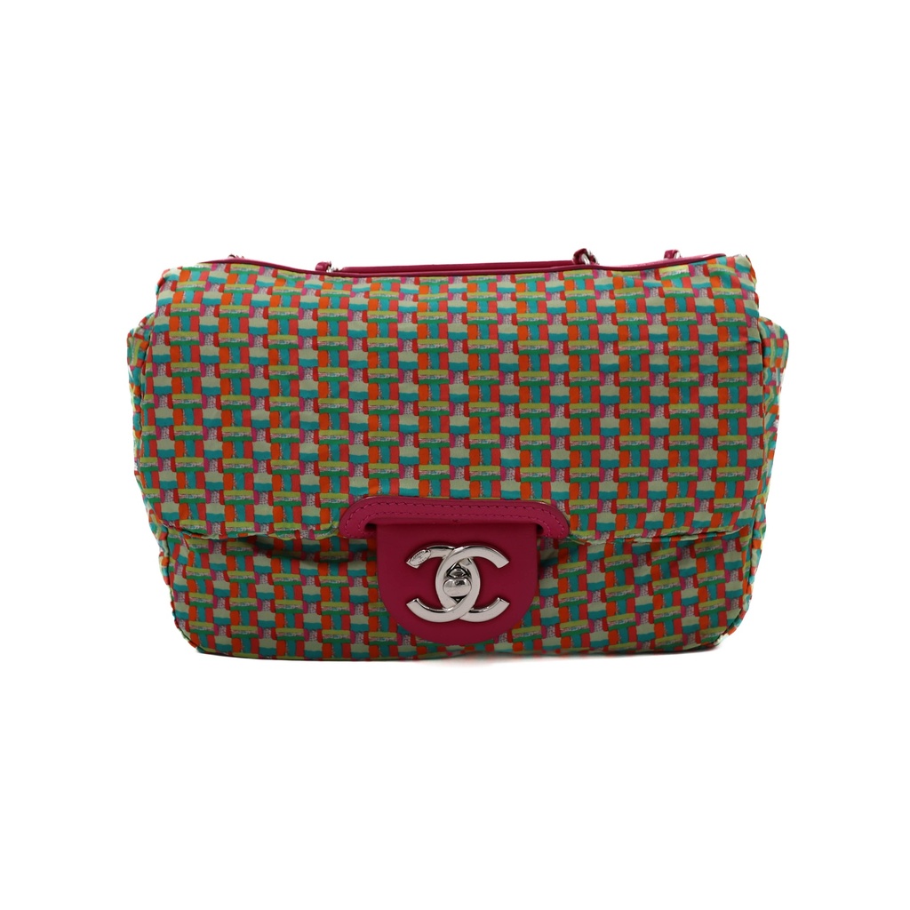 Chanel Rectangular Mini Classic Flap Bag Pink
