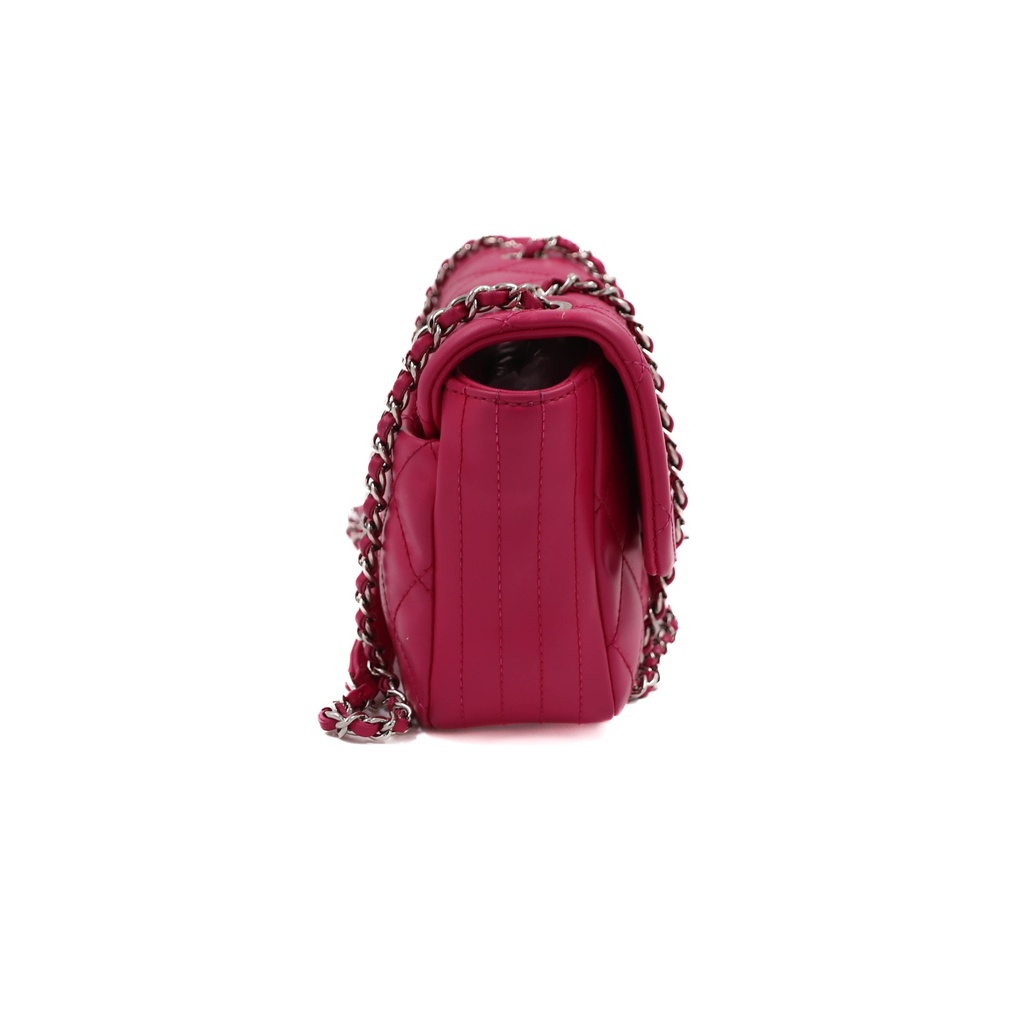 Chanel Rectangular Mini Classic Flap Bag Pink