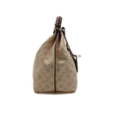 Louis Vuitton Mahina Carmel Hobo Bag Creme