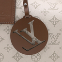 Louis Vuitton Mahina Carmel Hobo Bag Creme