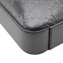 GG Medium Briefcase Black Jumbo GG Leather 792264