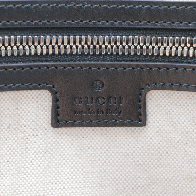 GG Medium Briefcase Black Jumbo GG Leather 792264