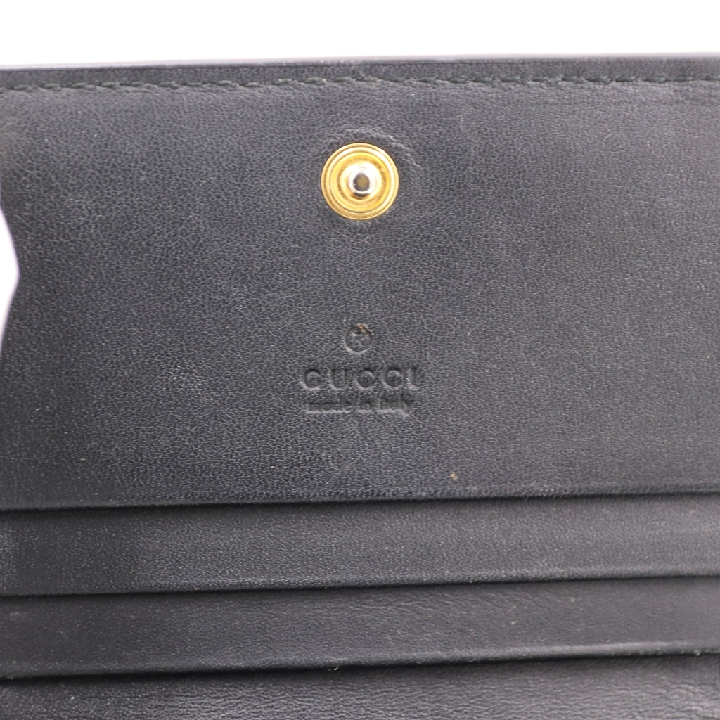 Gucci GG Supreme Bees Card Case Wallet 508757