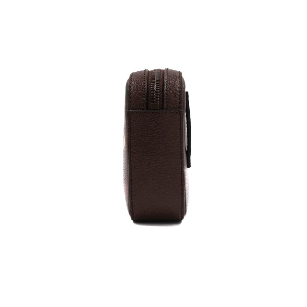 Gucci Logo Brown Leather Belt Bag 602695