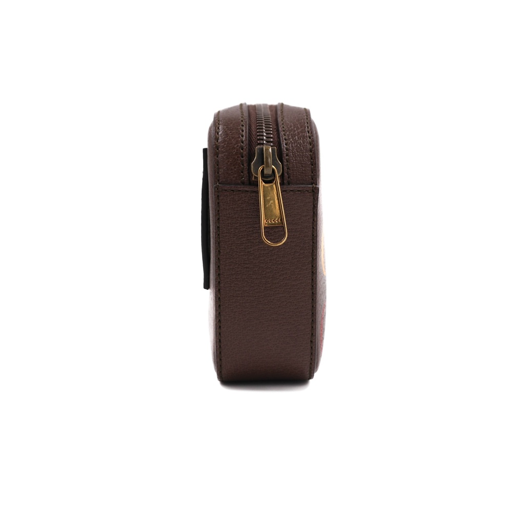 Gucci Logo Brown Leather Belt Bag 602695