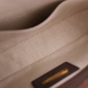 Gucci Logo Brown Leather Belt Bag 602695