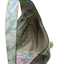 Gucci New Shangai Calfskin Tiger Savanah Small Jackie 1961 Hobo Chalky White Multicolor 636709