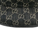 Gucci Hat GG Black Denim Size L 576371