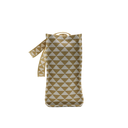 Prada Large Symbole Embroidered Fabric Handbag