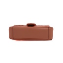 Gucci GG Marmont Small Shoulder Bag Matelassé Pink 443497