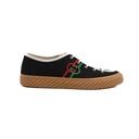 Gucci Tortuga Logo Sneaker Black 703032 In Size 10