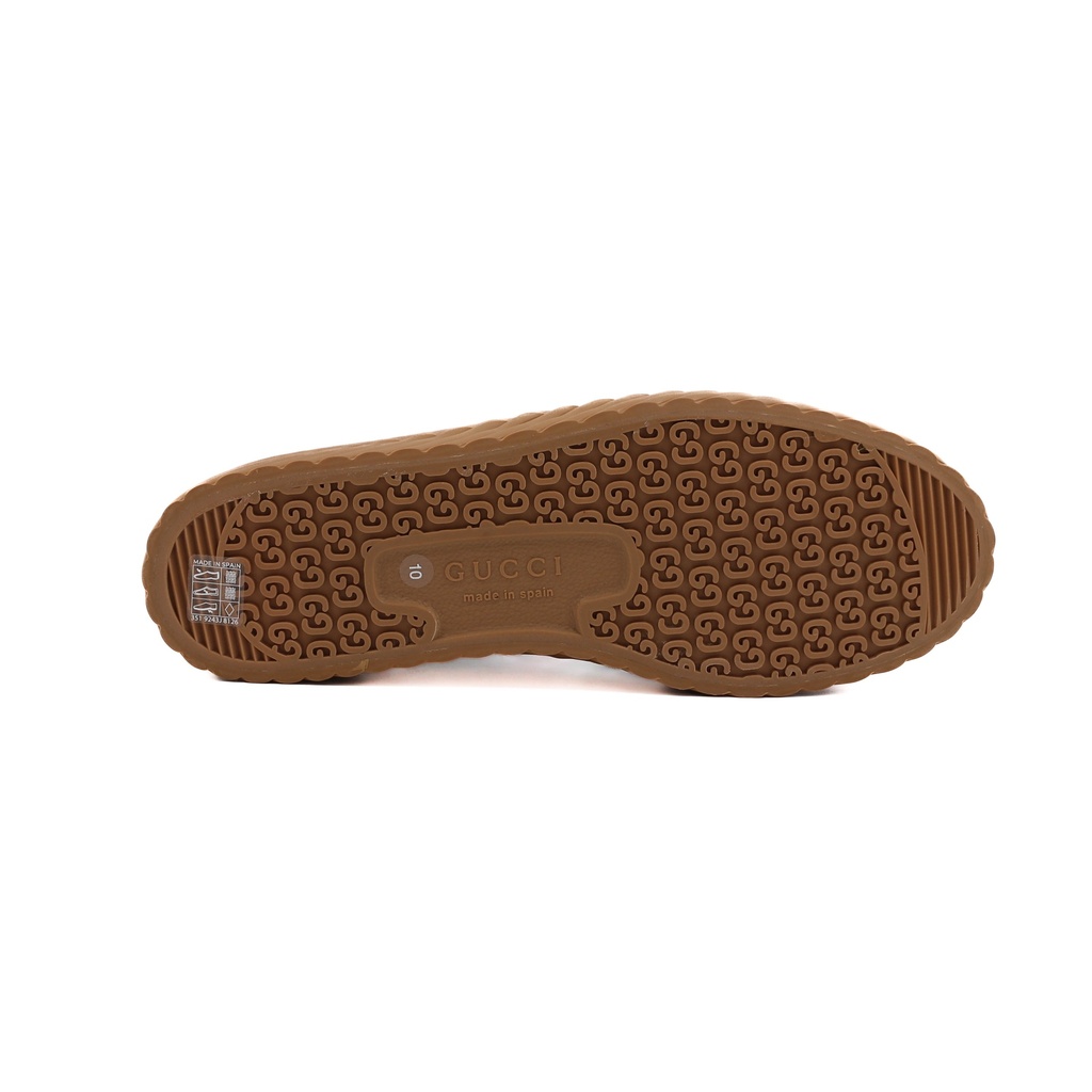 Gucci Tortuga Logo Sneaker Black 703032 In Size 10