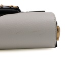 Gucci  X Adidas Textured Calfskin Web Mini Horsebit 1955 Shoulder Bag White 658574