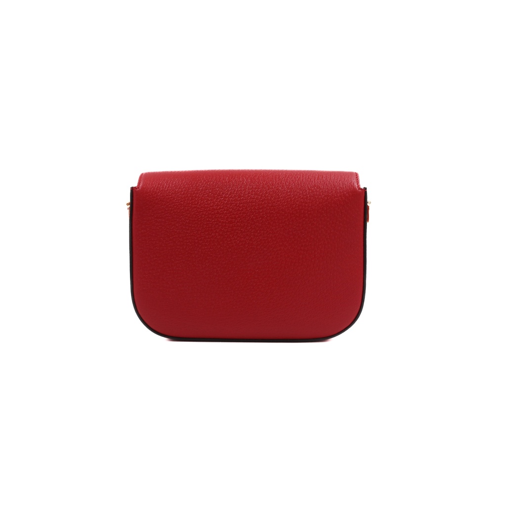 Gucci  X Adidas Textured Calfskin Web Mini Horsebit 1955 Shoulder Bag Red 658574