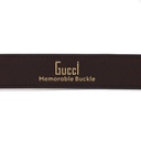 Gucci Calfskin Embossed Tejus Painted Double G 710097 In Size 75 30