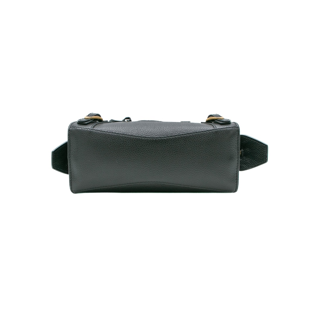 Balenciaga Black Leather Neo Classic City Mini Bag