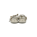 Christian Dior Leather Sandal White In Size 37