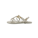 Christian Dior Leather Sandal White In Size 37