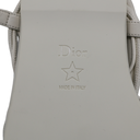 Christian Dior Leather Sandal White In Size 37
