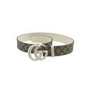 Gucci Re-Edition Wide Leather Belt 400593 Size 85 34