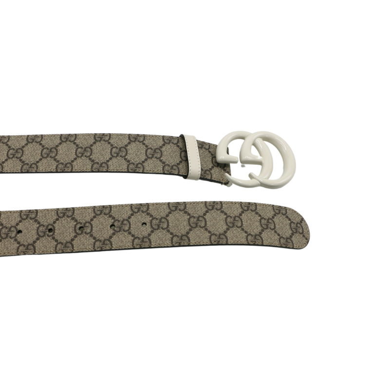 Gucci Re-Edition Wide Leather Belt 400593 Size 85 34
