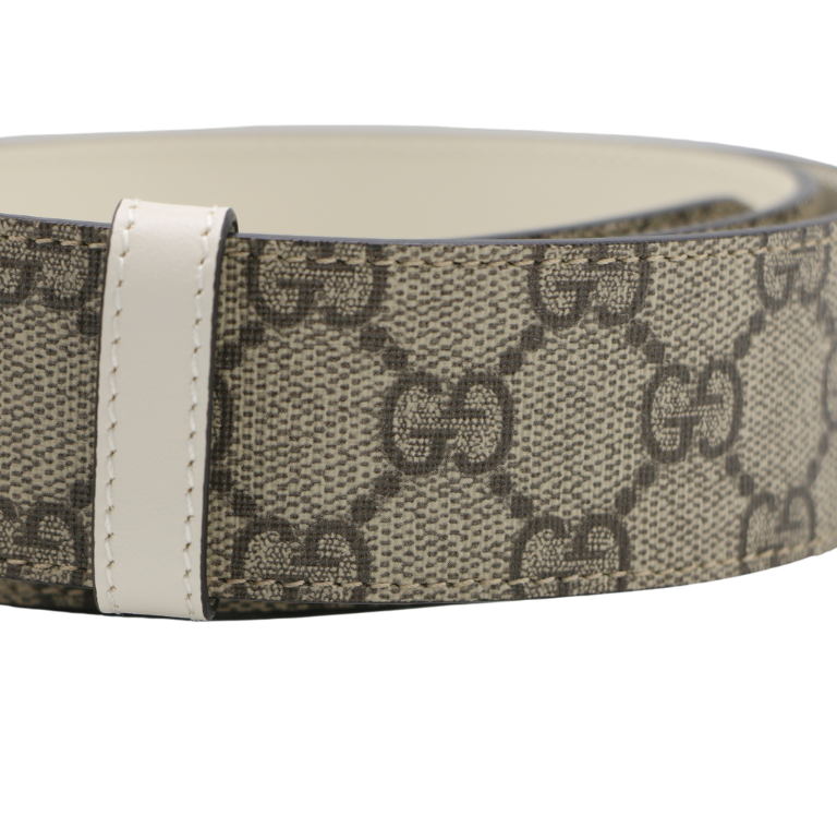 Gucci Re-Edition Wide Leather Belt 400593 Size 85 34