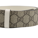Gucci Re-Edition Wide Leather Belt 400593 Size 85 34