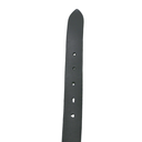 Gucci Leather Slim Black Belt with Double G Buckle 75 30 414516