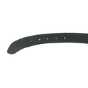Gucci Leather Slim Black Belt with Double G Buckle 75 30 414516