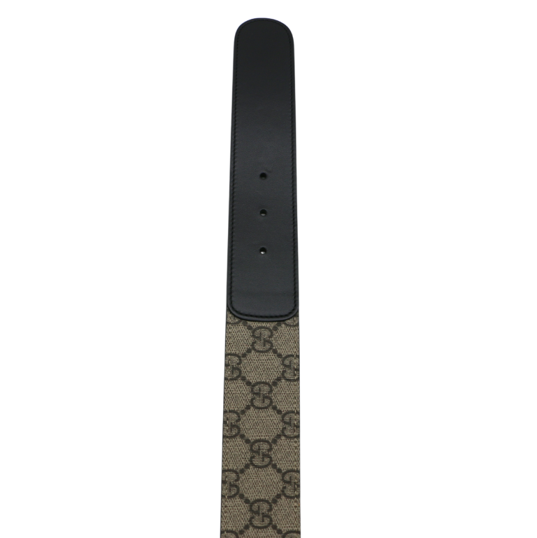Gucci Re-Edition Wide Leather Belt 400593 Size 85 34