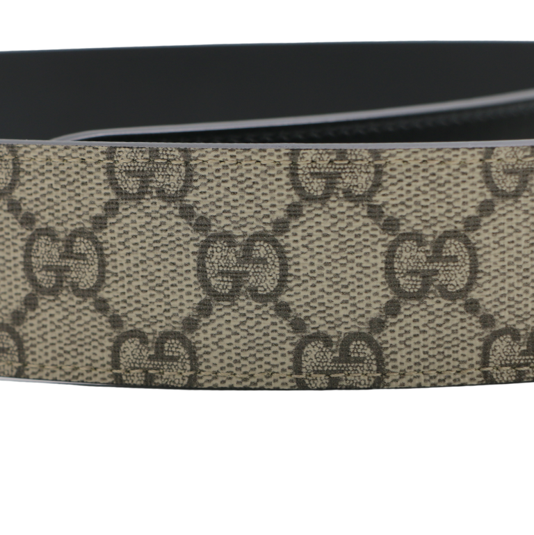 Gucci Re-Edition Wide Leather Belt 400593 Size 85 34