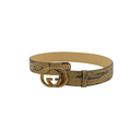 Gucci Buckle Python Belt 725993 In Size 75 30