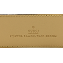 Gucci Buckle Python Belt 725993 In Size 75 30