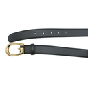 Gucci Thin Belt With G Buckle 655566 In Size 100 40