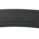 Gucci Thin Belt With G Buckle 655566 In Size 100 40