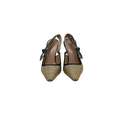 Christian Dior J'Adior Slingback Pump Natural Technical Fabric In Size 37