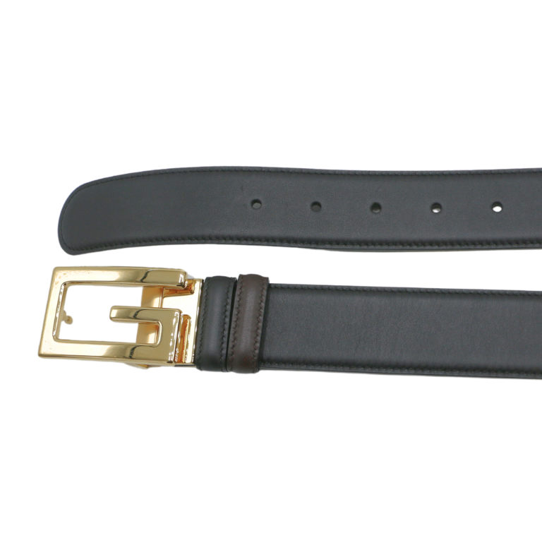 Gucci Calfskin Belt 573156 In Size 85 34