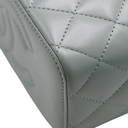 Chanel Caviar Quilted Small Tiny CC Vanity Case With Chain