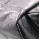 Gucci Drawstring Leather Tote Black 725664